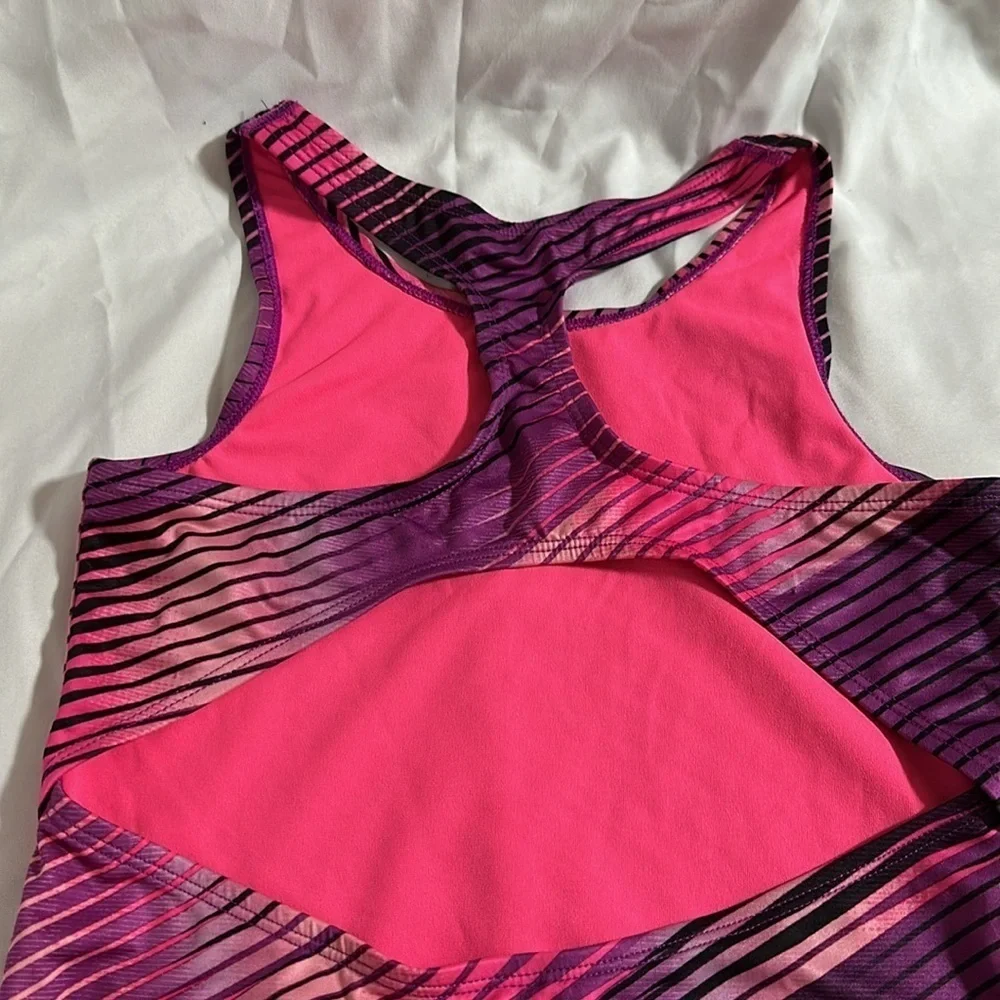 Under Armour One Piece Swimsuit, Multicolor, Girls Size 12